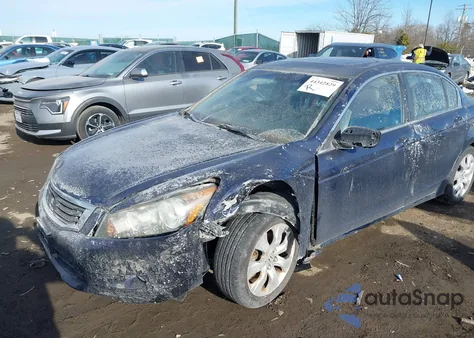 2009 Honda Accord 2.4 Ex-L из США, поврежденный, VIN 1HGCP26879A182726